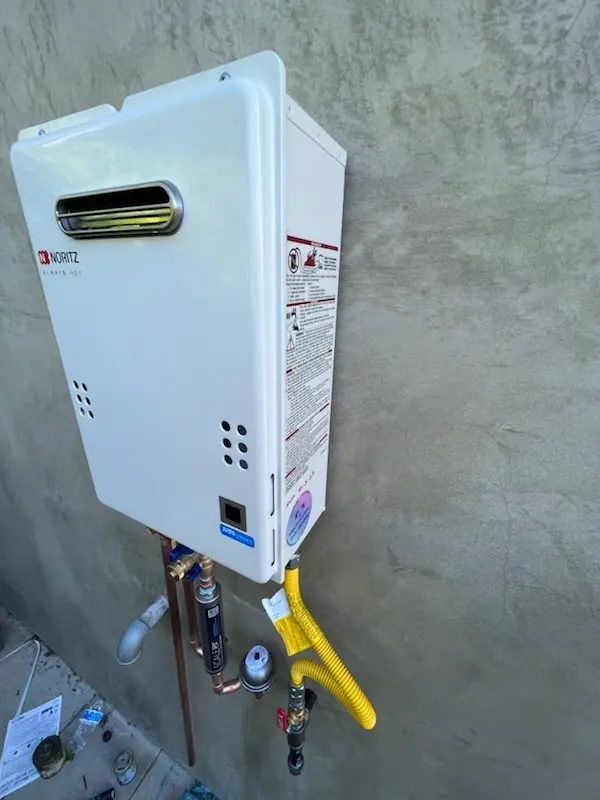 Tankless water heater installation for Hunt Valley homes